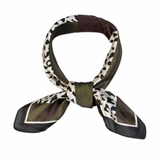 Fashion Leopard Multi-Tone Neck Scarf