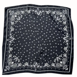 Paisley & Stars Silky Square Scarf