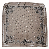 Paisley & Stars Silky Square Scarf