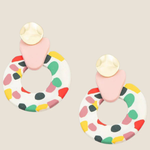 Sprinkle Cheer Clay Earrings