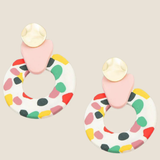 Sprinkle Cheer Clay Earrings