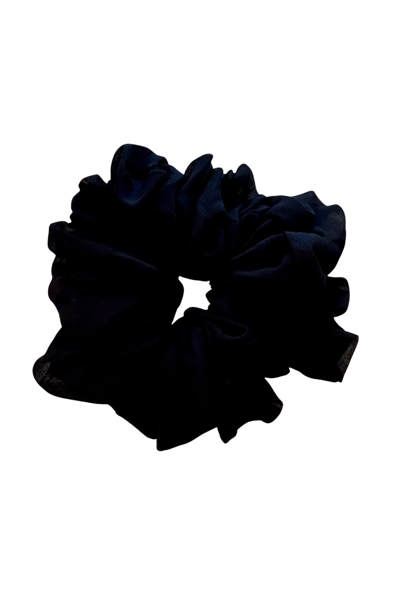 Jumbo Black Scrunchie
