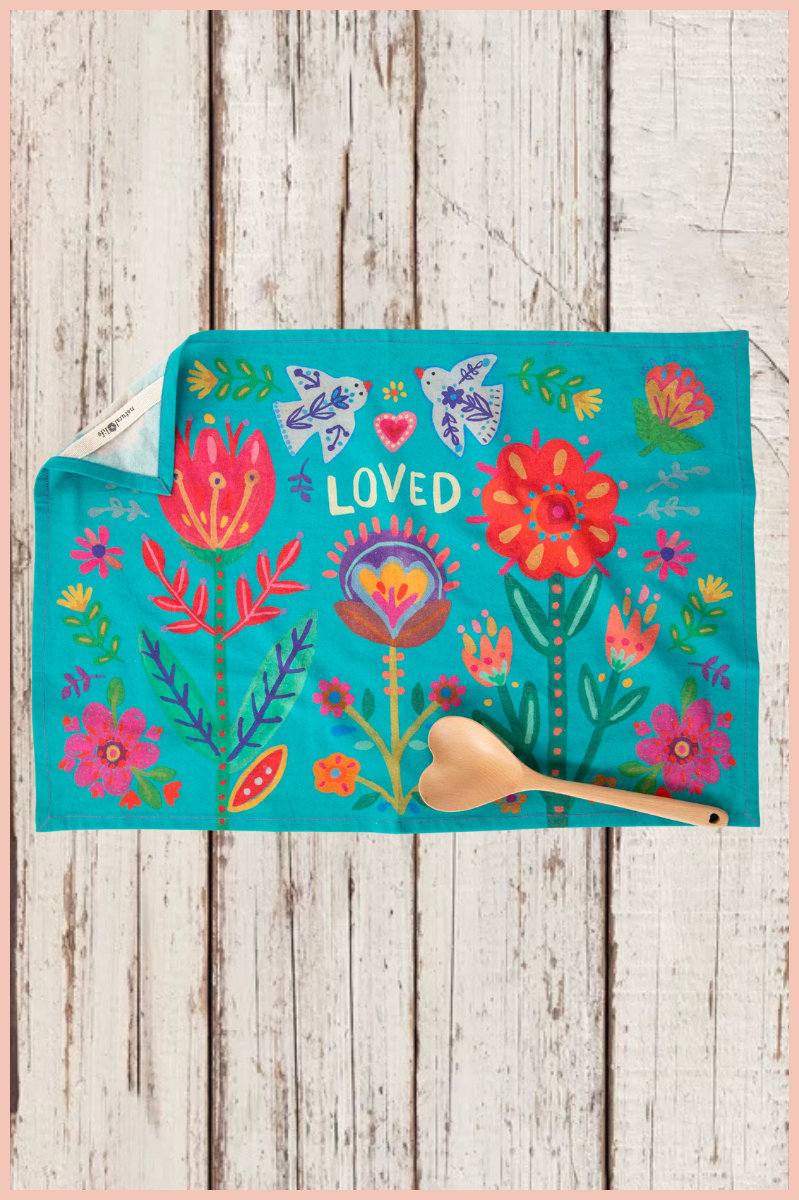 Cotton Dish Towel | Natural Life | Loved