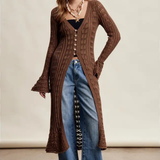 Crochet Longline Cardigan