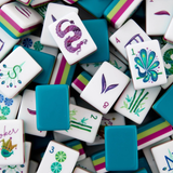 Lagoon Mahjong Tiles | Oh My Mahjong