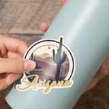 AZ Lithograph Badge Sticker | 3.5" x 3.5"