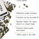 1000 Piece Puzzle | Butterfly Garden