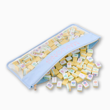 Light Blue Bamboo Mahjong Bag | Oh My Mahjong