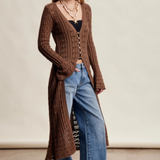 Crochet Longline Cardigan