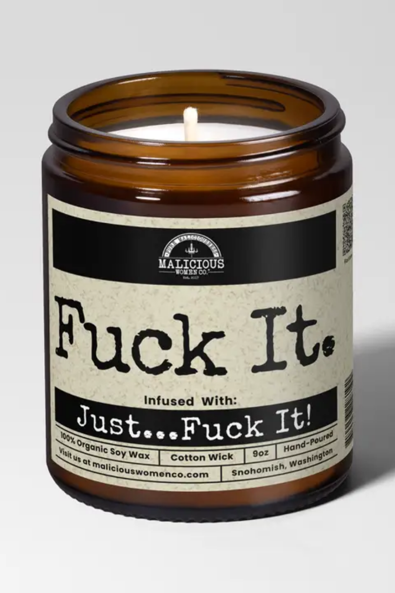 F*ck It Candle | Peppermint Hot Mess