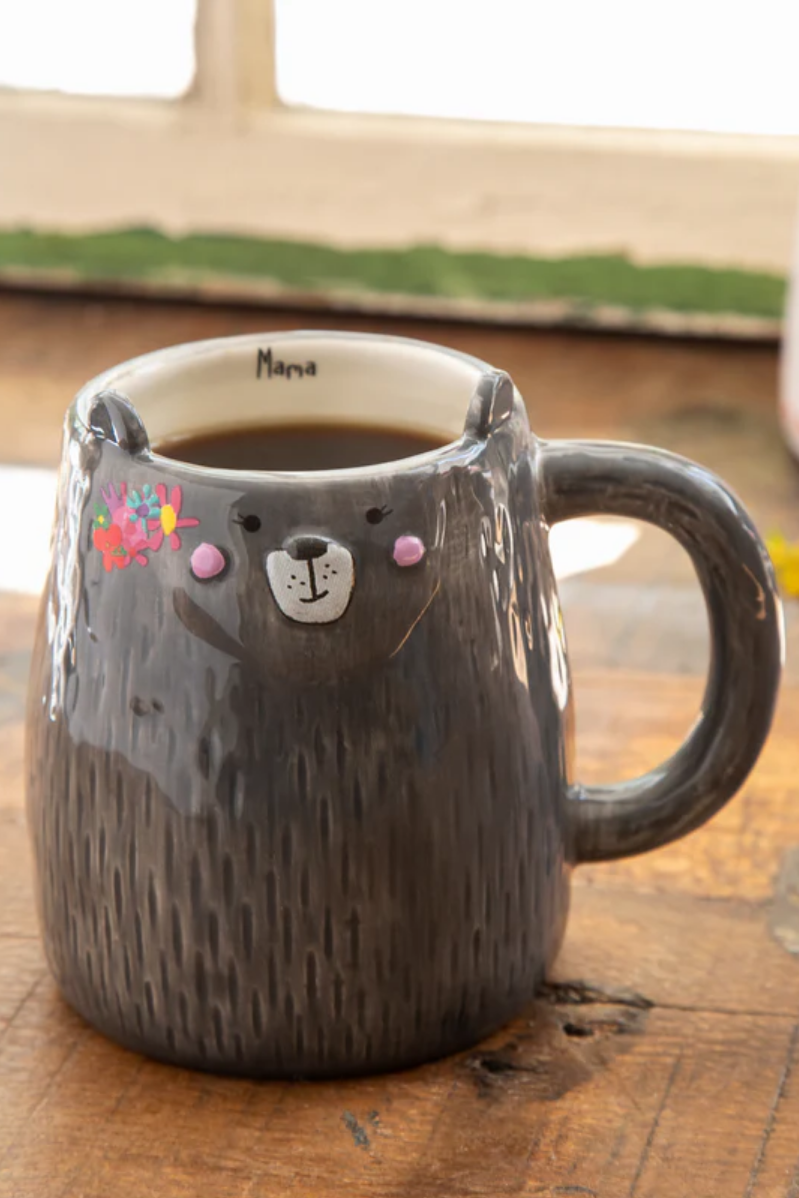 Mama Bear Folk Art Coffee Mug | Natural Life