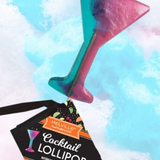 Gourmet Cocktail-Inspired Hard Candy Treat | Cotton Candy Martini