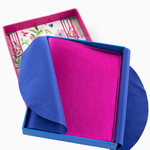 Metallic Hot Pink Mahjong Card Folio