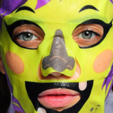 Hocus Glow-Cus Glowing Witch Face Mask