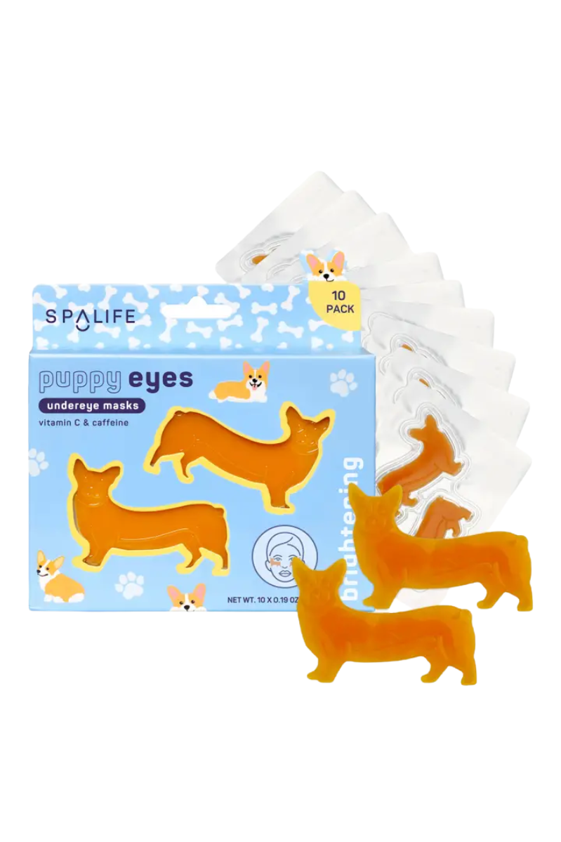 Puppy Eyes Corgi Brightening Hydrogel Eye Patches | 10 Pack