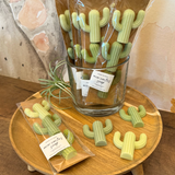 Naked Fig Mini Cactus Bar Soap | Set of 3