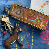 Embroidered Key Chain | Natural Life