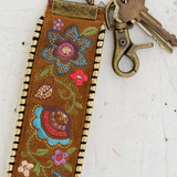 Embroidered Key Chain | Natural Life