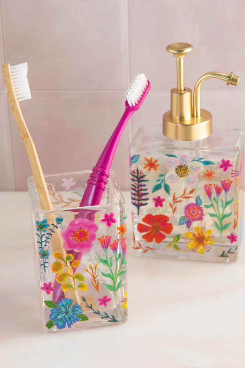 Floral Bath Tumbler | Natural Life