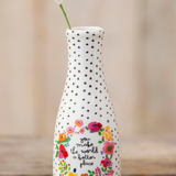 Ceramic Bud Vase | You Make The World Better