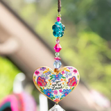 Loved Sun Catcher Car Charm | Natural Life