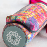 Pink Patchwork Insulated Water Bottle Carrier | Natural Life