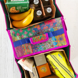 Car Trunk Organizer |  Navy Folk Flower