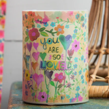 You Are So Loved Flameless Candle | Natural Life