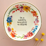 Perfect Little Trinket Bowl, Lucky Friend | Natural Life