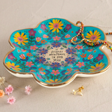 Artsy Ceramic Trinket Dish | Friends Were Flowers