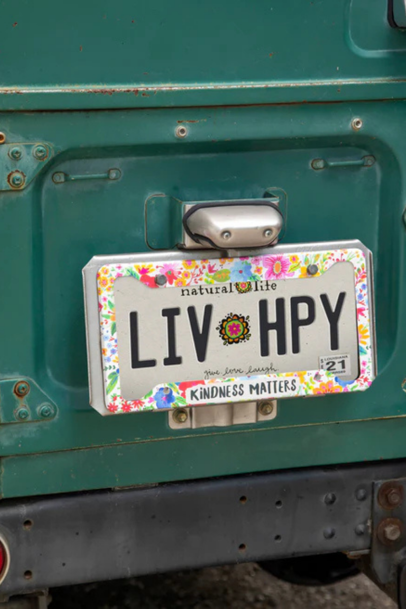 Kindness Matters License Plate Frame | Natural Life