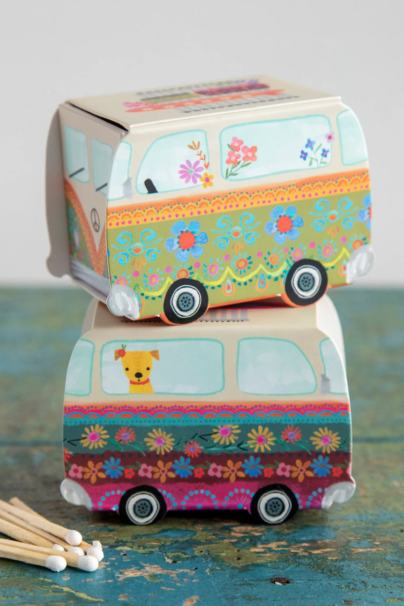 Kindle & Cruise Van Matchbox | Natural Life