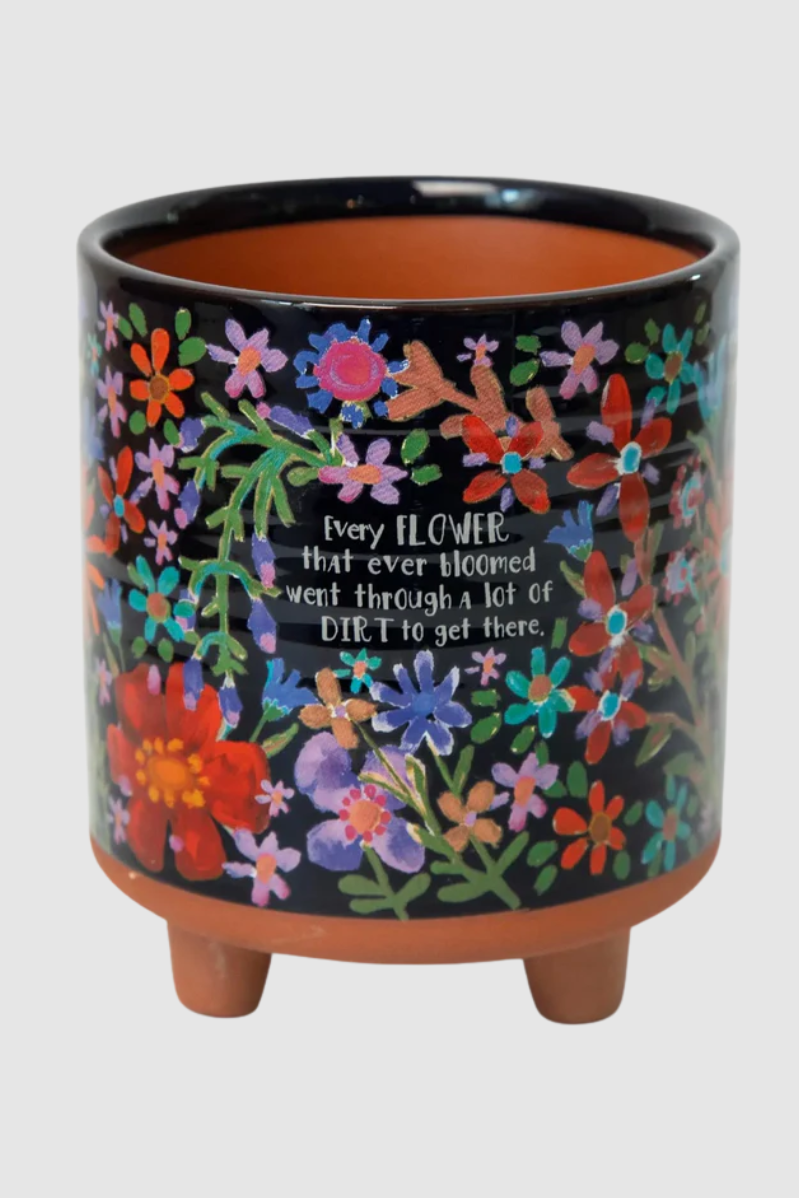Every Flower Artisan Planter | Natural Life