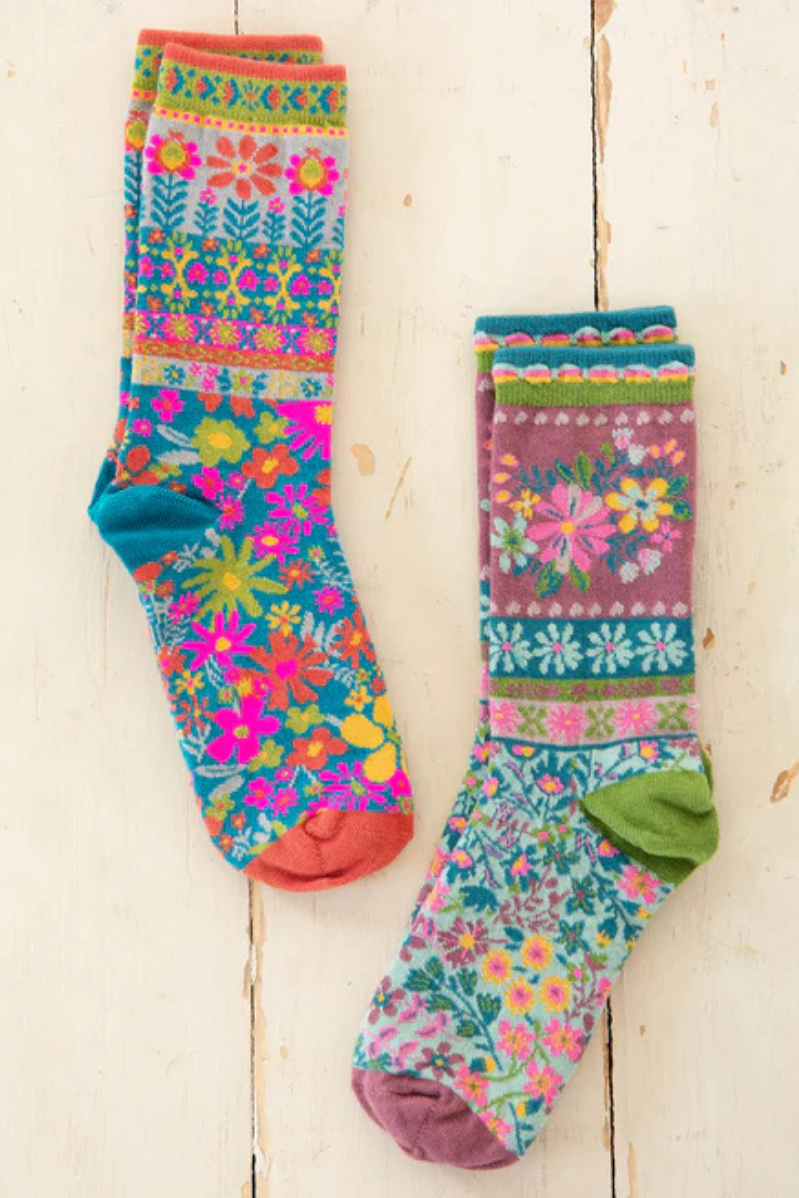 Boho Sock Set, Set of 2 | Natural Life