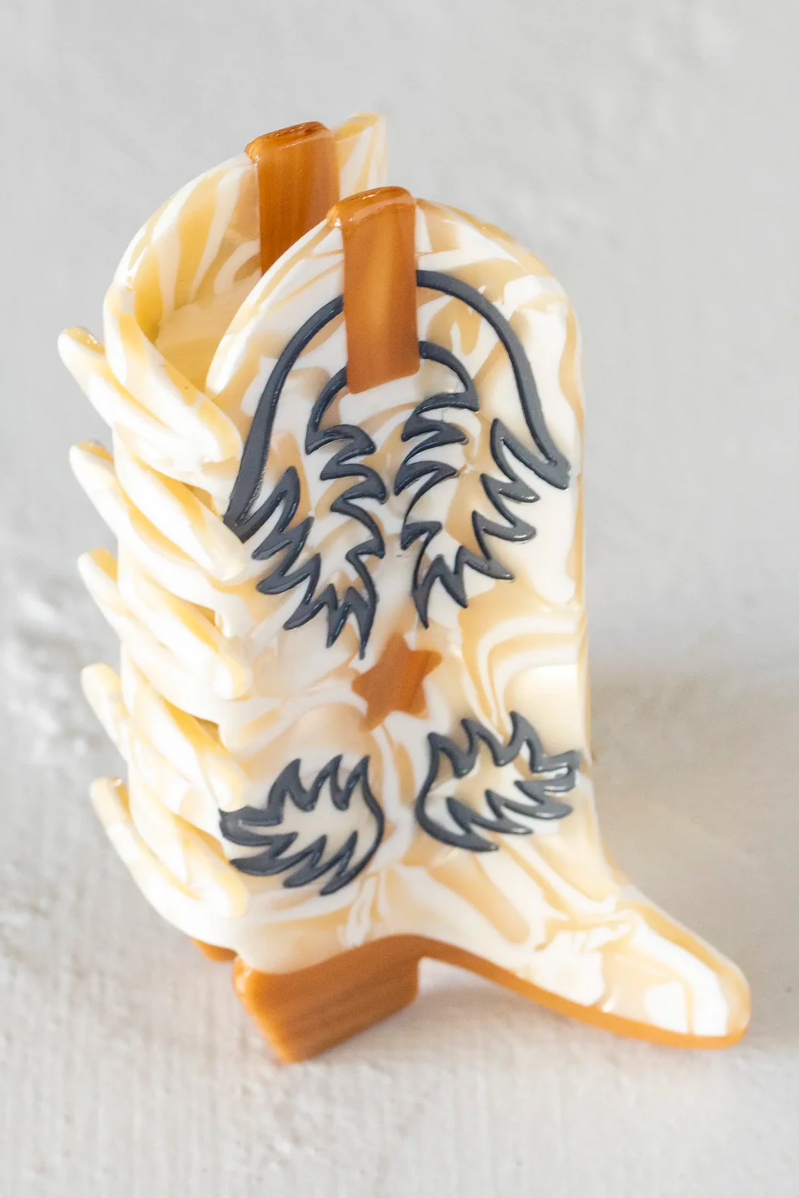 Boot Hair Claw Clip | Natural Life