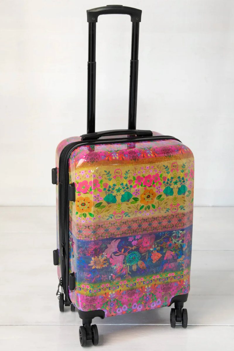 Travel Happy Carry-On Suitcase | Natural Life