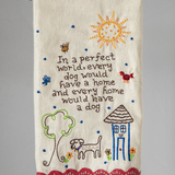 Linen Embroidered Hand Towel | Natural Life