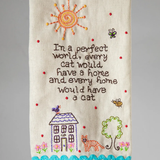 Linen Embroidered Hand Towel | Natural Life