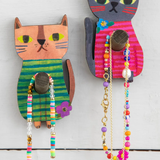 Animal Adhesive Wooden Wall Hook, Set of 2 | Natural Life