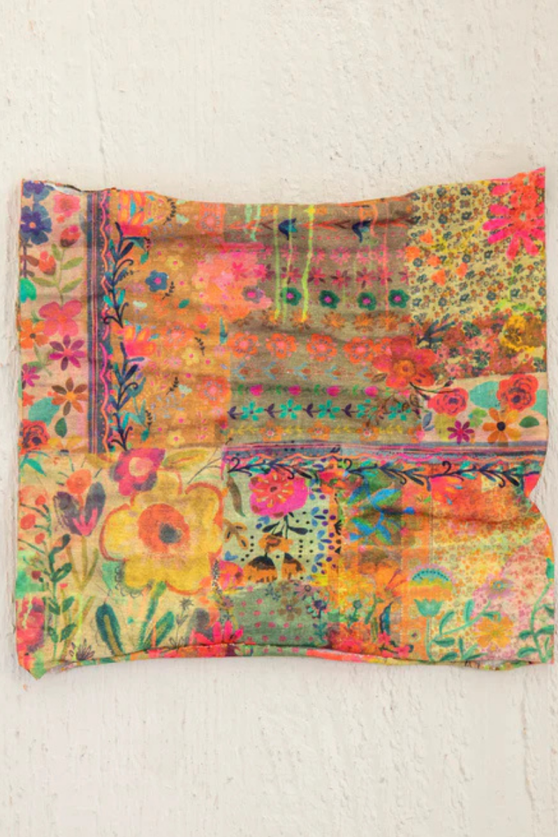 Half Boho Bandeau | Pink Patchwork
