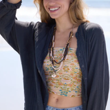 Full Boho Bandeau® Headband | Taupe Mandala