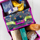 Car Trunk Organizer |  Navy Folk Flower