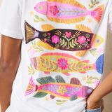 Comfy Cotton Fish Tee Shirt | Natural Life