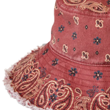 Sandy Days Red Bucket Hat | Natural Life