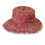 Sandy Days Red Bucket Hat | Natural Life
