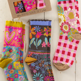 Red Heart Boxed Boho Socks, Set of 3 | Natural Life