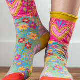 Red Heart Boxed Boho Socks, Set of 3 | Natural Life