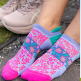 Favorite Fitness Socks, Set of 3 | Coral