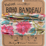 Velvet Boho Bandeau - Lush Zinnias | Natural Life