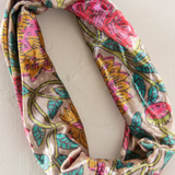 Velvet Boho Bandeau - Lush Zinnias | Natural Life